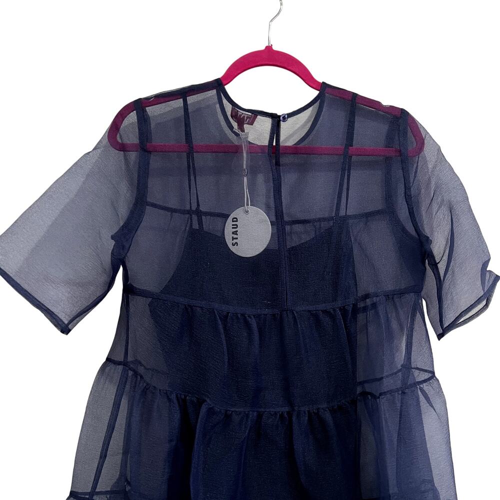 STAUD Hyacinth Organza Maxi Dress NWT NEW - Picture 5 of 7